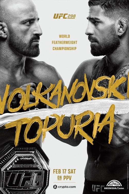 UFC 298: Volkanovski vs. Topuria (Main Card) English WEBRIP 1080p - 17/02/2024