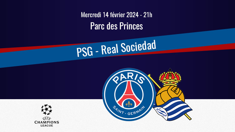 Foot PSG - Real Sociedad 14.02.2024 FRENCH 1080p HDTV
